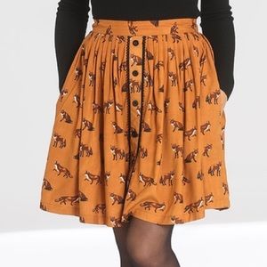 Hell Bunny Vixey Mini Skirt